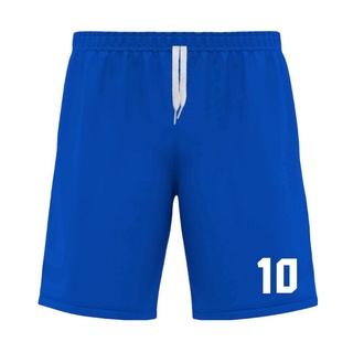 Bermudas Shorts Calção Futebol Básico Academia Treino Número 10