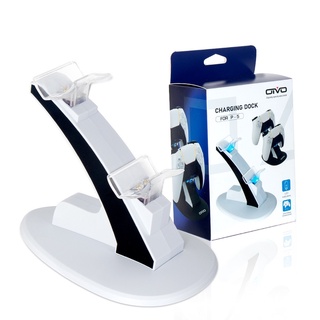 Base Suporte Carregador P/ 2 Controles Ps5 Dock Vertical