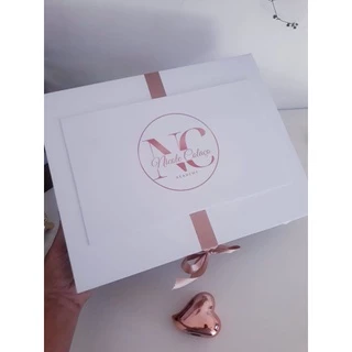 Caixa Personalizada em Cartonagem Com Sua logo Marca ou Arte que preferir - 32x22x07cm - Pacote de 01 a 05 unidades