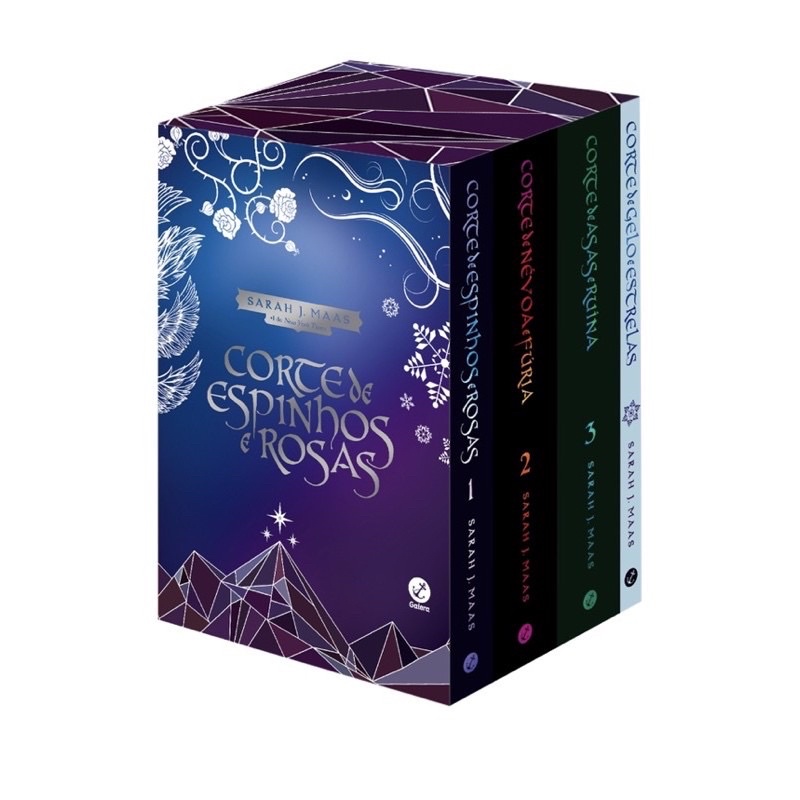 Box Acotar + Brindes Novo E Lacrado - Corte De Rosas E Espinhos - Sarah ...