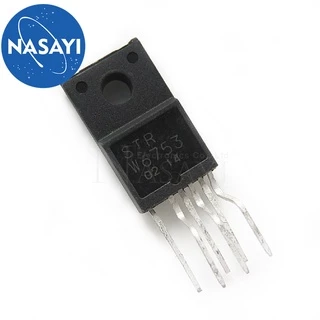 5 Peças STR-W6753 STRW6753 W6753 TO220F-6 Em Estoque