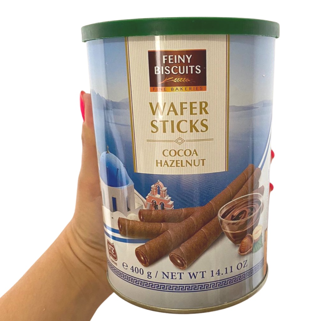 Biscoito Canudo Wafer Sticks - Cocoa Hazelnut - Waffer de chocolate ...