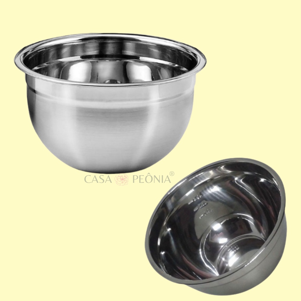 Tigela Bowl Inox Multiuso 26cm - KE Home