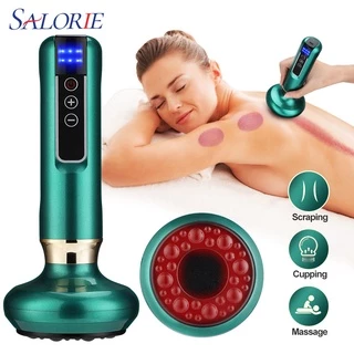 Salorie Ventosa Elétrica Massageador A Vácuo GuaSha Beleza Saúde Massagem De Raspagem De Calor