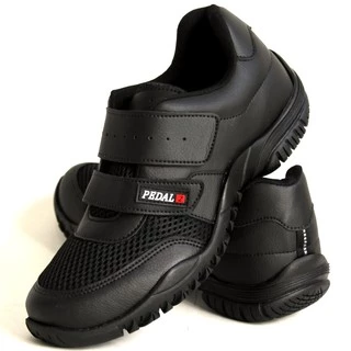 Sapatilha Sapatenis Caminhada Ciclismo Sapatilhas Promoção Solado Forte Unissex Preta 33 ao 44