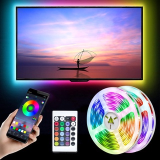 Fita Led Ultra Rgb 5050 20m/15m/10m/5m + APP Controle promocao