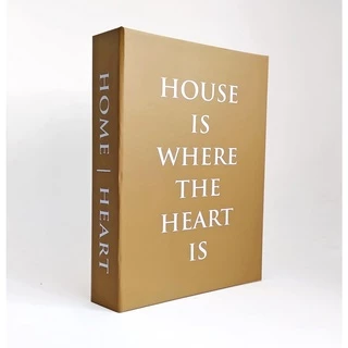 Caixa Livro Decorativa Média 24x17x4cm - House