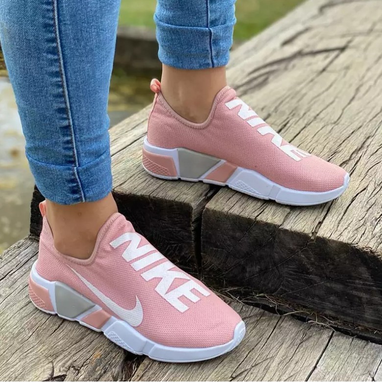 Tenis nike feminino estilo 2024 meia