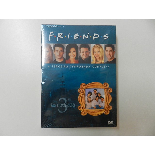 DVD Friends Terceira Temporada Lacrado Lacrado de Fabrica | Shopee Brasil