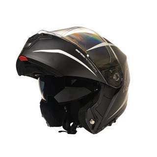 Capacete Mormaii V1 Cruise Preto Fosco Articulado Com Óculos Solar