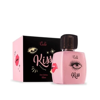 Perfume Deo Colônia Kiss Ciclo 100 ml