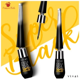 Delineador Super Black Prova D água -vivai 2018.1.1