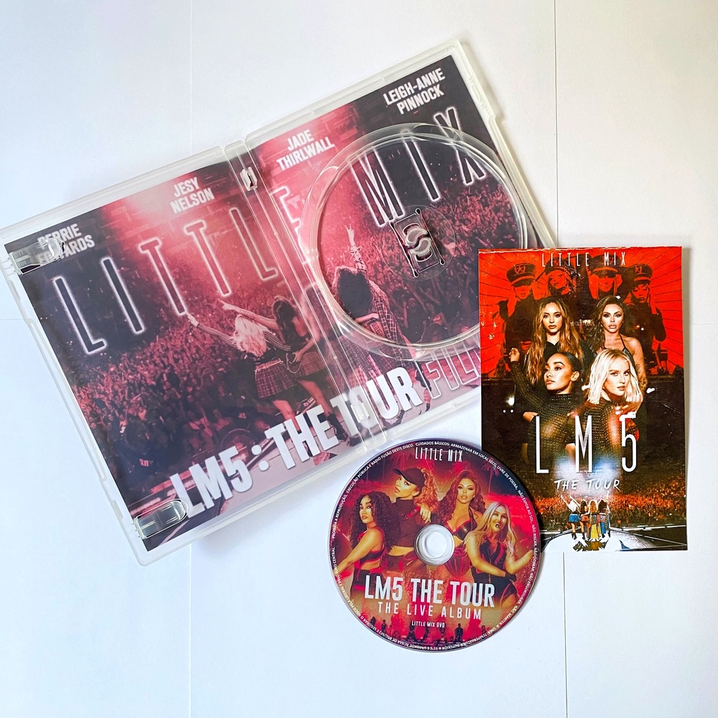 DVD Little Mix LM5 The Tour Film Glory Days Documentário The Get
