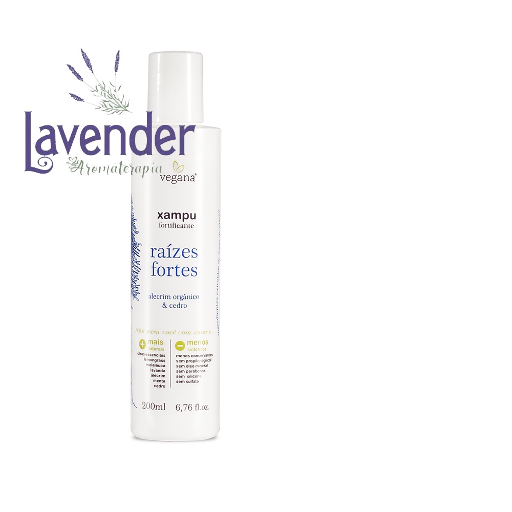 Xampu Raízes Fortes Vegana 200ml | Shopee Brasil