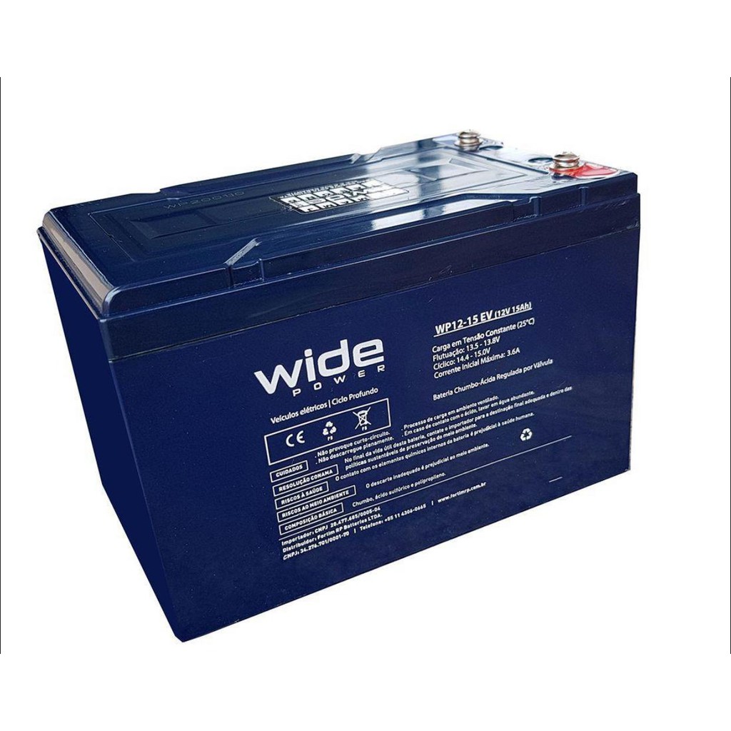 Bateria Selada Ciclo Profundo 12V 15ah