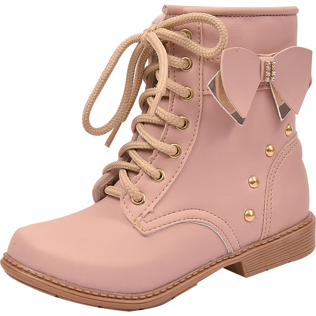 Bota infantil - Rosa - PedeSapatobh