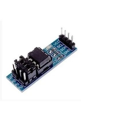 Módulo memória 24C256 Componente Eletrônico Projeto Eletrônica | Shopee ...