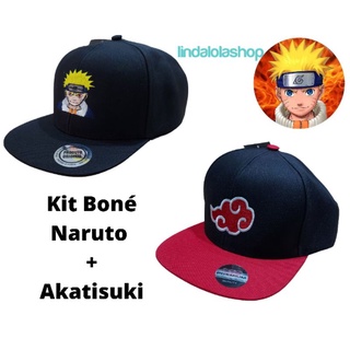Bone Naruto Akatsuki Nuvem Bordado Anime Premium Promoção