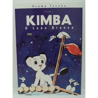 Livro- Kimba O Leão Branco. Volume 01. Osamu Tezuka