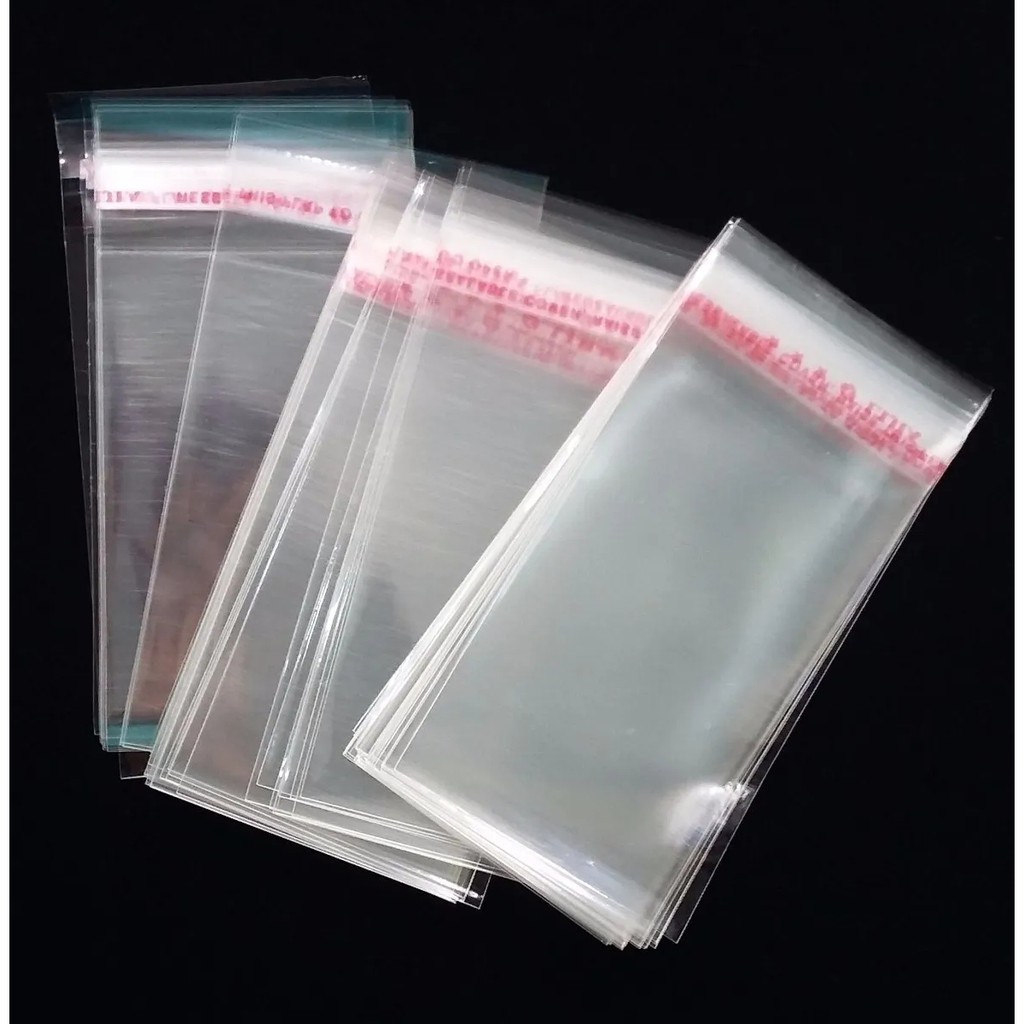 Envelope Plastico com Ziper 21,8 x 15 - 5 unidades por R$17,44