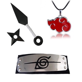 kit Bandana Naruto aldeia da folha Renegado, Kunai, Shuriken Minato e Colar  Naruto Tsunade Hokage Hashirama Pedra Verde - Kits / Conjuntos de Joias e  Bijuterias - Magazine Luiza