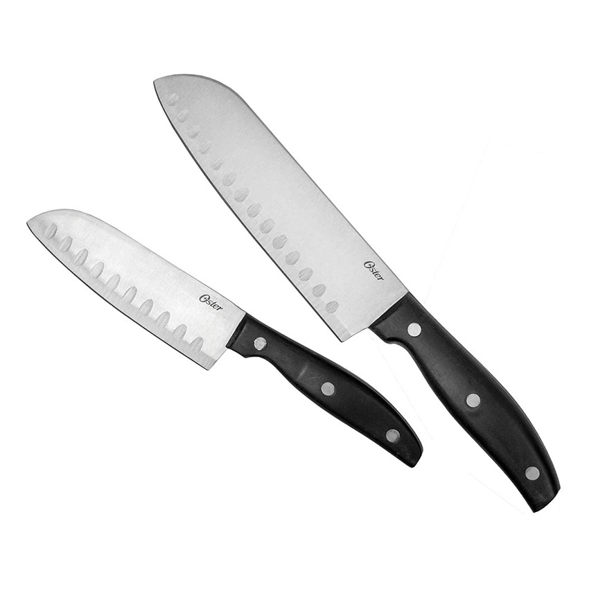 Oster Granger 2 Piece Santoku Knife Set