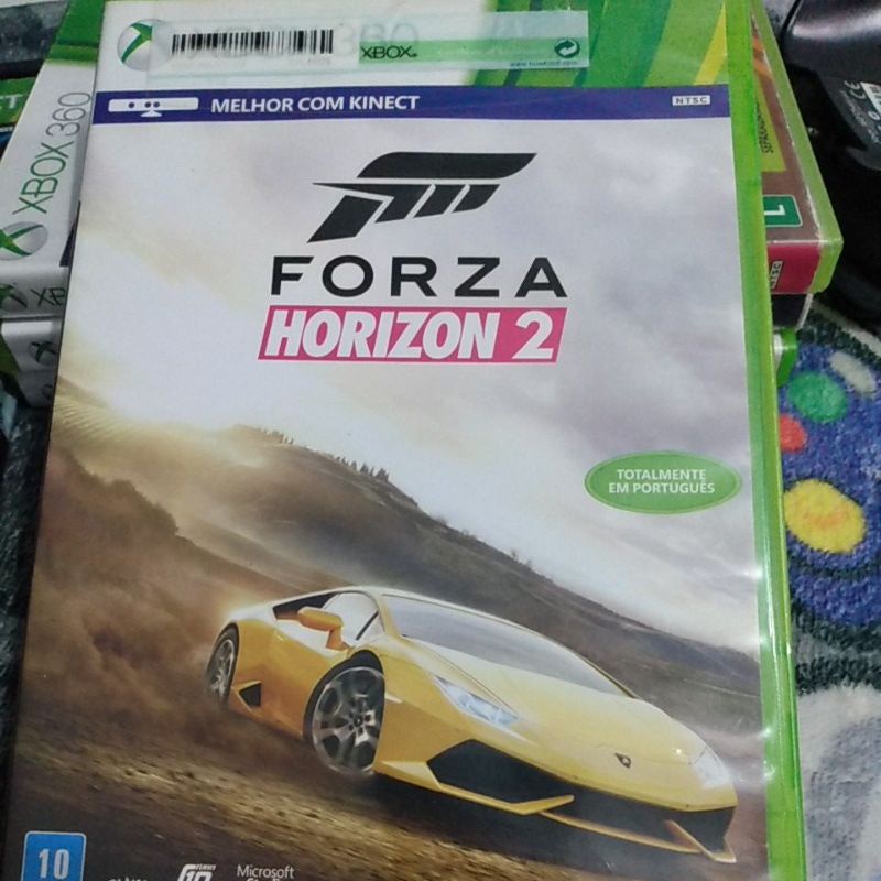 Jogo Forza Horizon 2 Xbox 360 Corrida Carro Midia Fisica Nfe