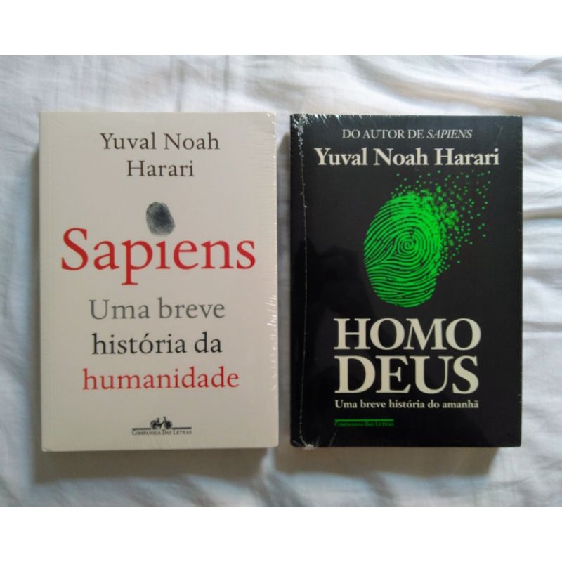 Sapiens: Uma Breve História Da Humanidade; Homo Deus - Yuval Noah ...