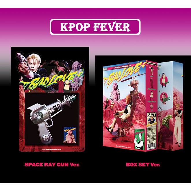 SHINee KEY - BAD LOVE 1st MINI ALBUM CD PHOTOBOOK PHOTOCARD SEALED
