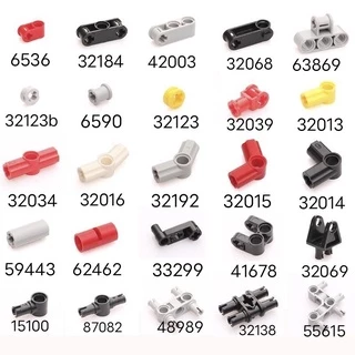 Compatível Com Lego Pequenas Partículas MOC Tecnologia Peças EV3 Eixo Conector Binding 9686 Bloco De Construção De Ensino Mecânico Ajudas