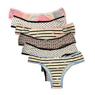 Calcinha algodão conforto atacado kit com 5unid