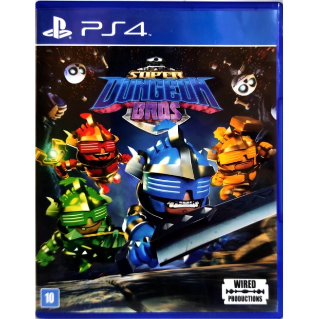 Super Dungeon Bros Ps4 - Game Midia Fisica - Jogo Usado Original