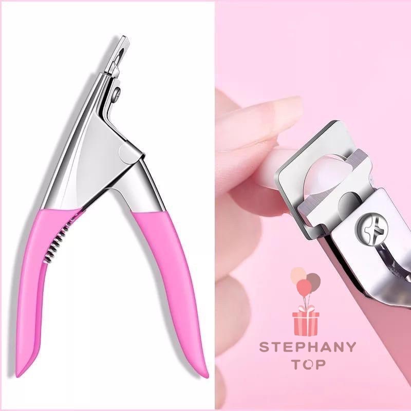 Alicate Cortador De Unha Postiça Gel Tips Acrigel