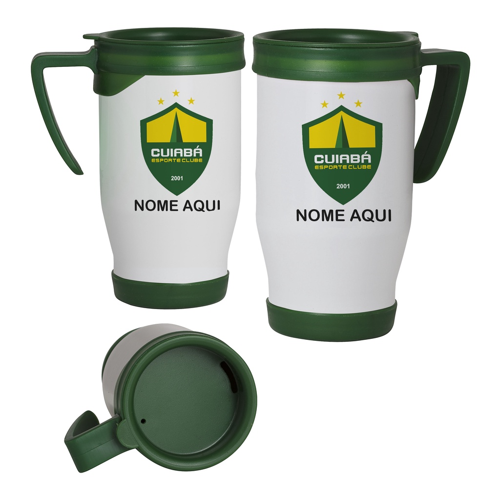 Caneca Semi Térmica Personalizado Cuiabá - com seu nome | Shopee Brasil