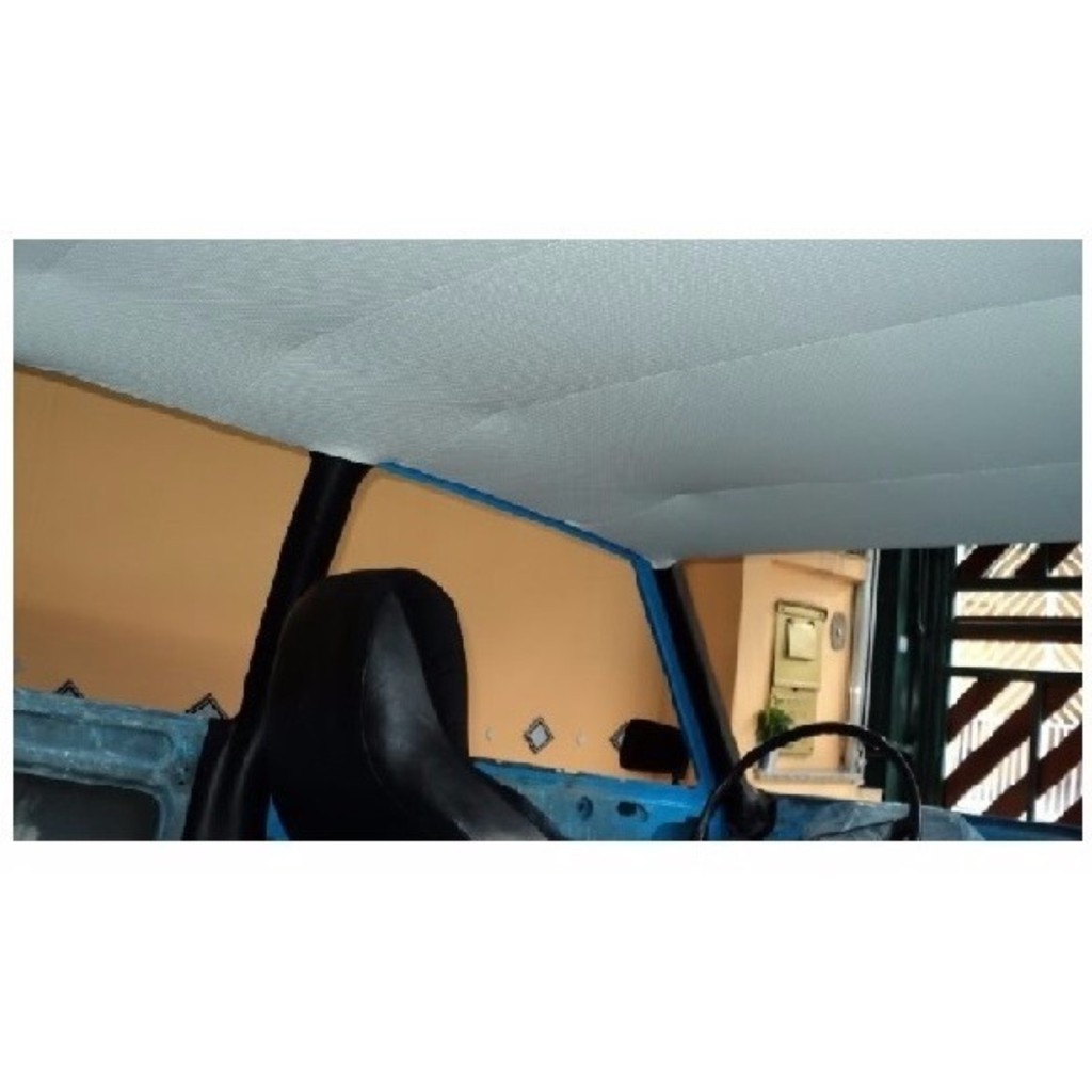 Forração Revestimento Teto Brasilia 79 A 82 Cinza Salpicado