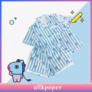 Bt21 Pijama / Camisola Bts Para Dormir / Cozinheiro / Koya / Mang / Rj / Shooky / Tata