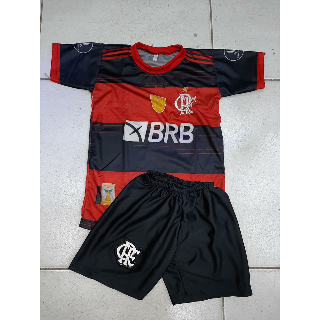 Conjunto do flamengo Infantil linda de mais oii | Shopee Brasil