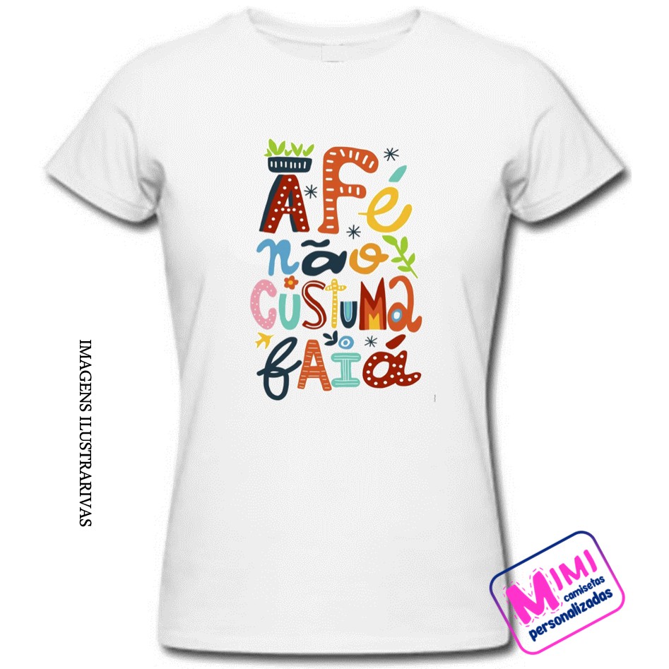 Camiseta best sale personalizada feminina