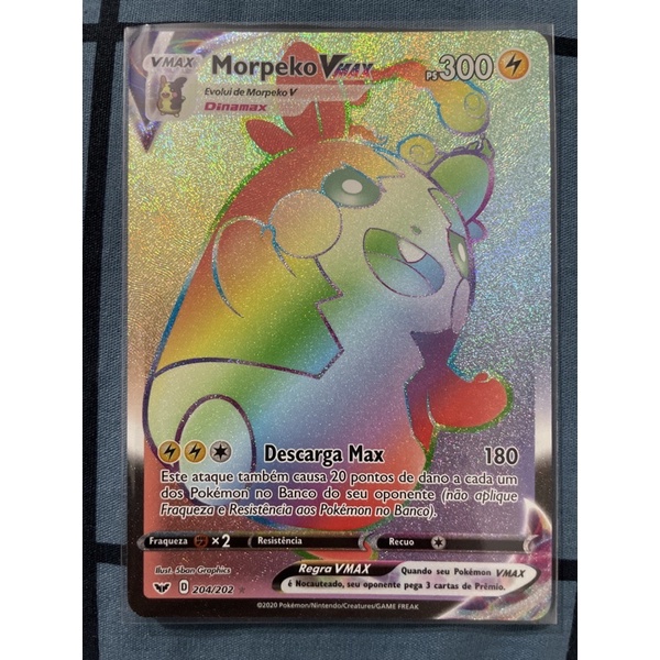 Carta Pokémon Morpeko V Espada E Escudo