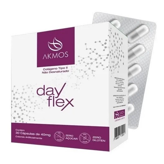 Day Flex Akmos - Colágeno Tipo I I - Saúde Nas Articulações
