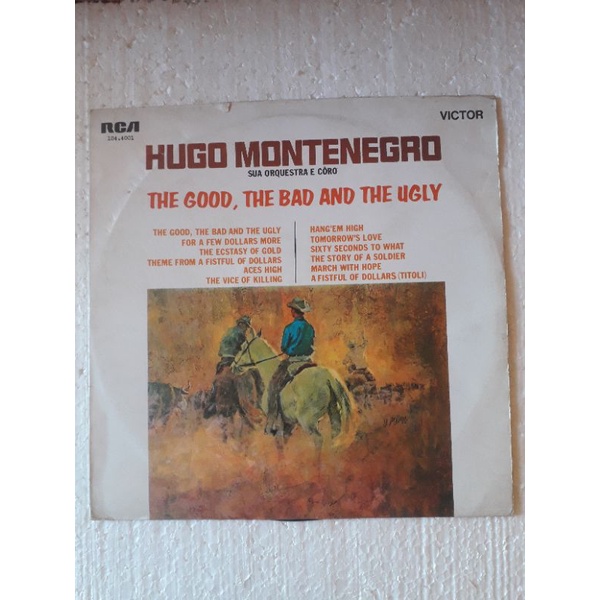 LP Hugo Montenegro Orquestra - The Good,The Bad and The Ugly 1968 ...