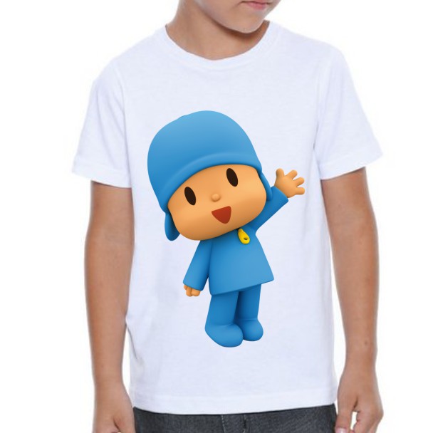 Camisa Personalizada Desenho Pocoyo,regatas Infantil,pato