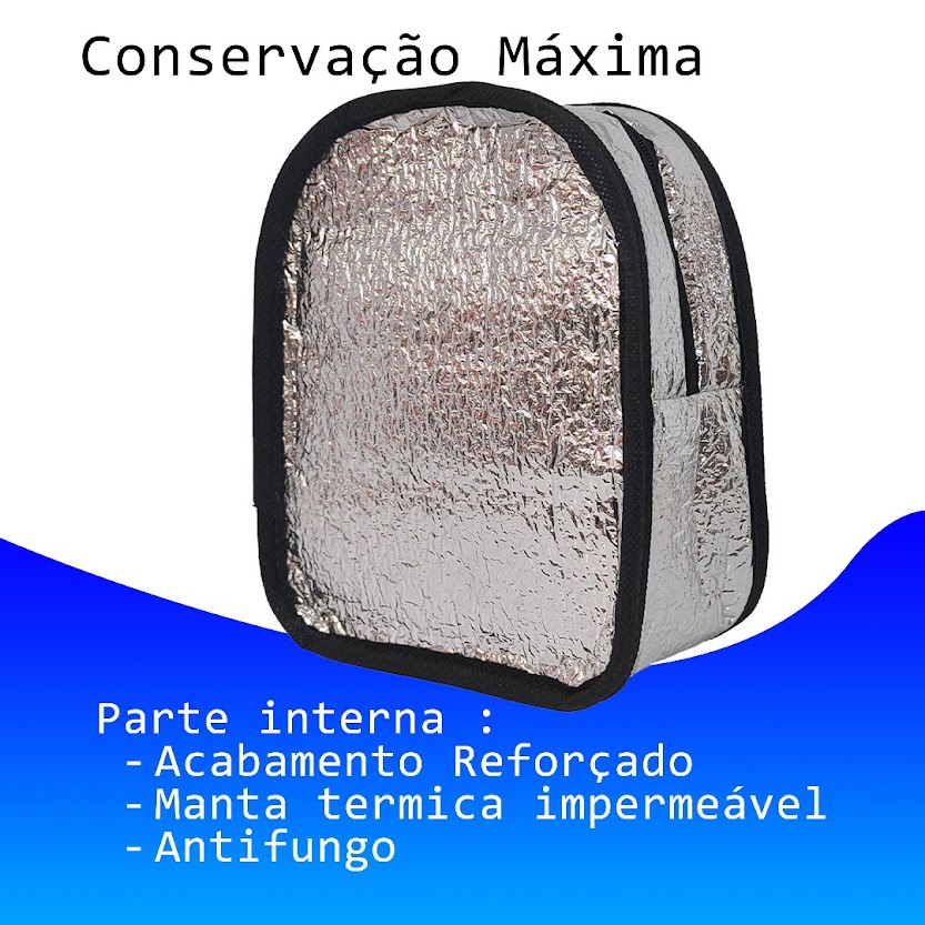 Mochila Infantil Roblox Carrinho Tam G Com Lancheira Térmica no Shoptime