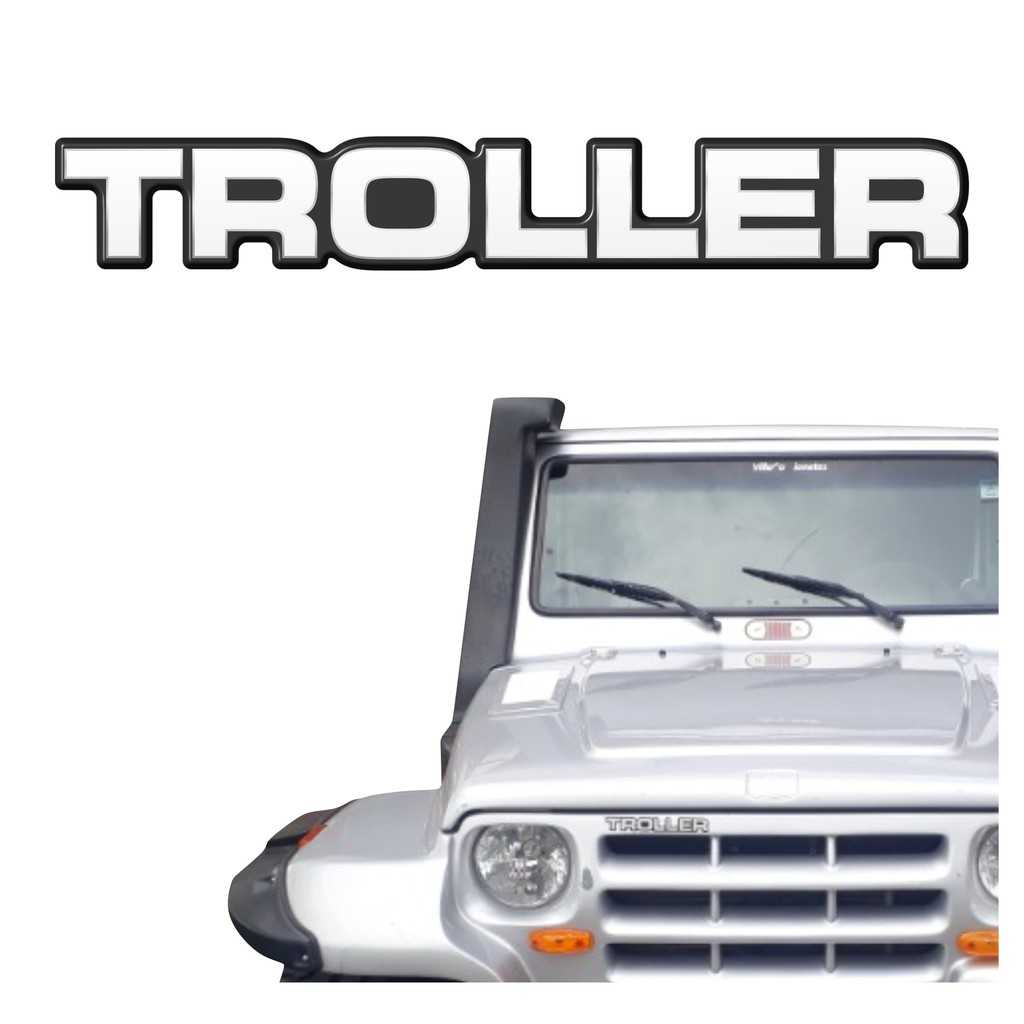 Adesivo Dianteiro Troller 2003 2004 2005 Resinado 3d R313 | Shopee Brasil