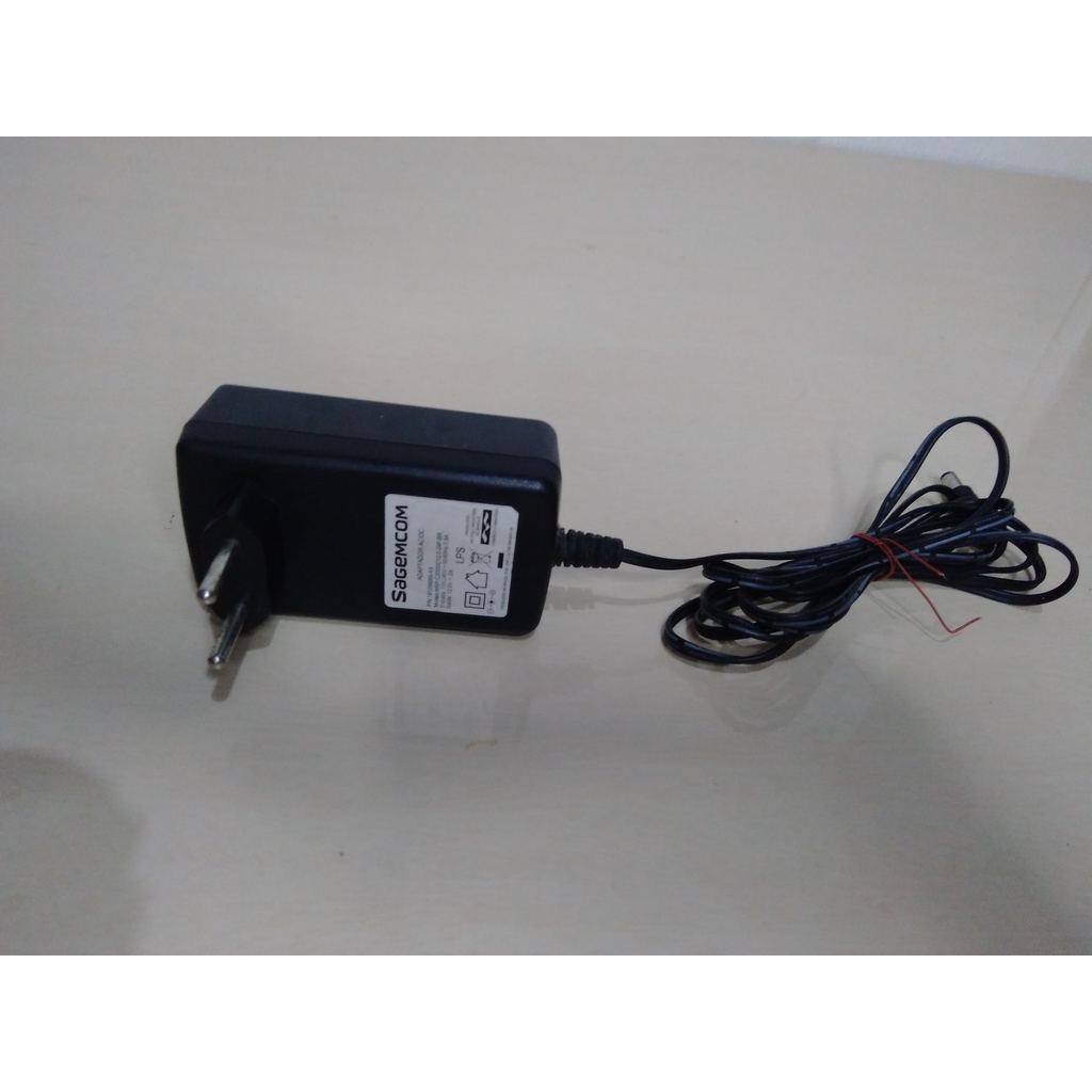 Fonte Sagecom 12v 2a Universal Plug P4 Bivolt Ac/dc | Shopee Brasil