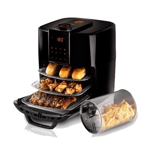 Fritadeira Forno e Desidratador 3 em 1 Masterchef Digital Ovenfryer