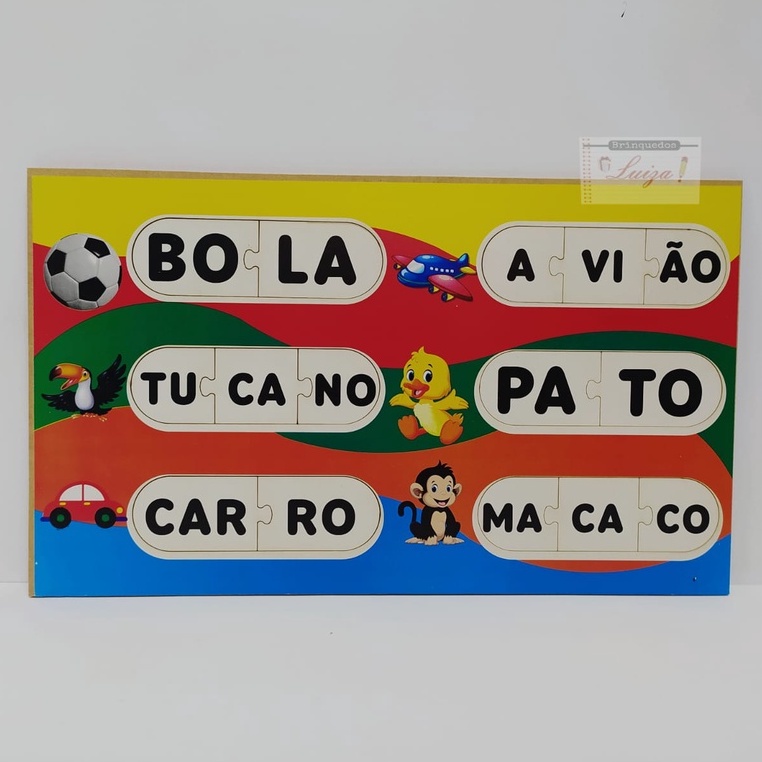 Brinquedo Interativo Jogo da Alfabetização Escolar Ler E Escrever Cartas  Com Letras do Alfabeto - Online - Livros de Educação - Magazine Luiza