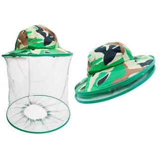 Chapéu Anti-Mosca com Tela Protetora