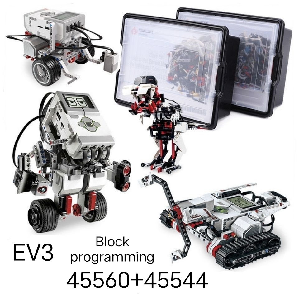 Compatível Com Lego EV3 Ajudas Didáticas 45544 Peças Pacote 45560 Acessórios De Tecnologia Robô Pequenos Partículas Blocos De Construção De Brinquedos De Montagem