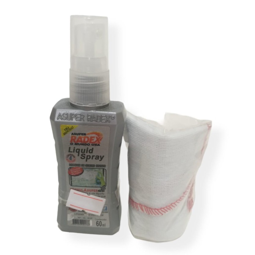 Limpador Liq. Spray Para Quadro Branco 60ML Asuper Radex | Shopee Brasil